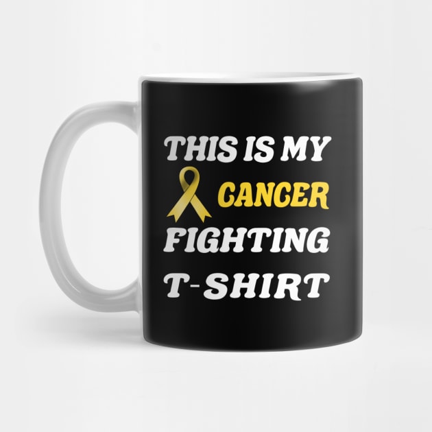 bladder Cancer yellow Ribbon Fighting by MarYouLi